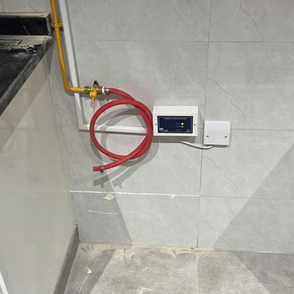 كيفية تركيب الغاز في المنزل