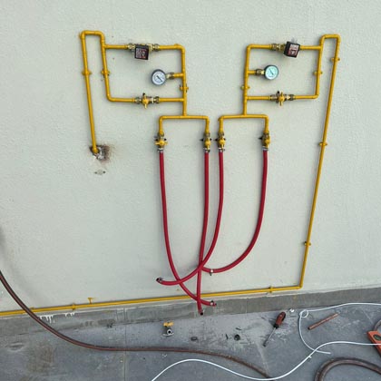 نظام الغاز المركزي