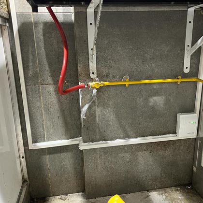 تركيب الغاز المنزلي