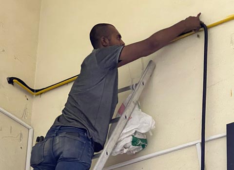 صيانة نظام الغاز المركزي